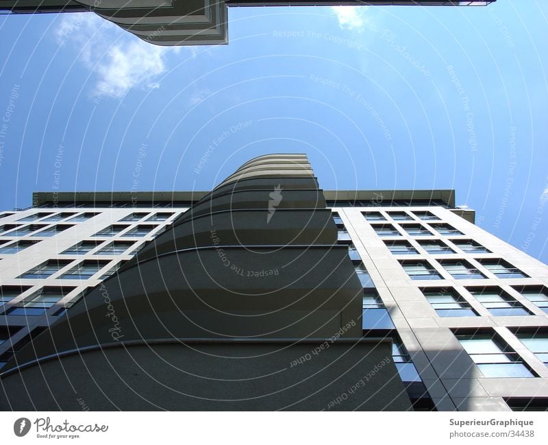 Balkonien Haus Potsdamer Platz Wolken Architektur Himmel