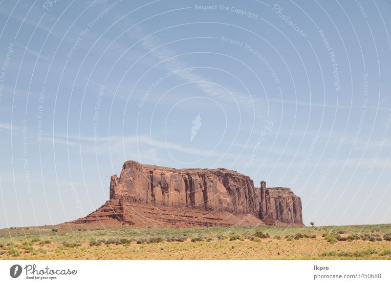 der Denkmal-Talpark Wildnis Reservierung Landschaft Berge u. Gebirge Monument Valley Unschärfe Formation Arizona Utah wüst USA Felsen Westen reisen navajo