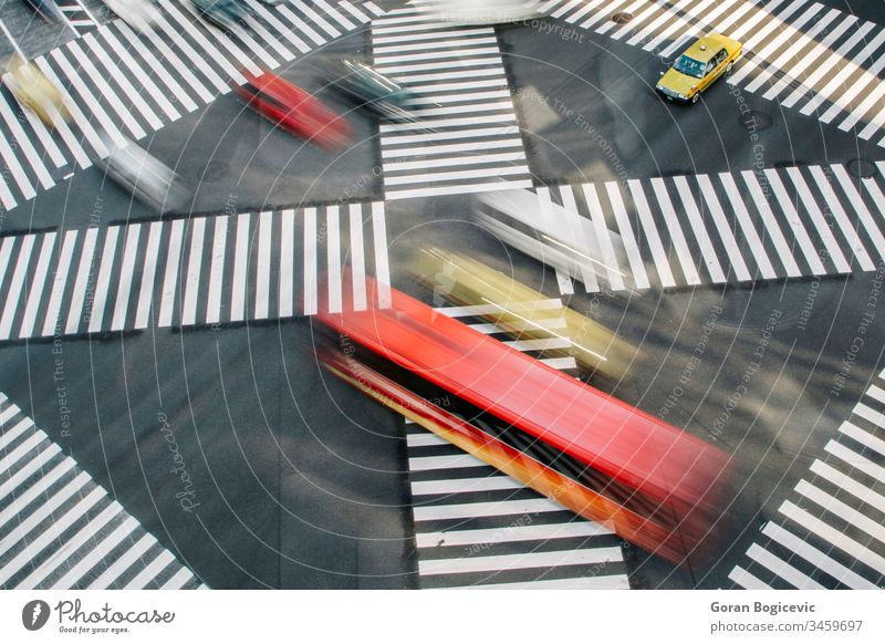 Ginza, Tokio Japanisch ginza Revier Menschen Zebra Tokyo Straße Überfahrt Großstadt Asien Verkehr Fußgänger asiatisch Gebäude Architektur urban Szene Menge