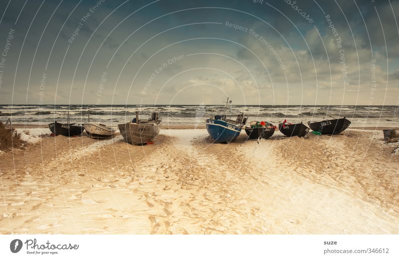 Komme was wolle Zufriedenheit ruhig Ferien & Urlaub & Reisen Ausflug Ferne Freiheit Strand Meer Winter Schnee Ruhestand Natur Landschaft Sand Himmel Küste