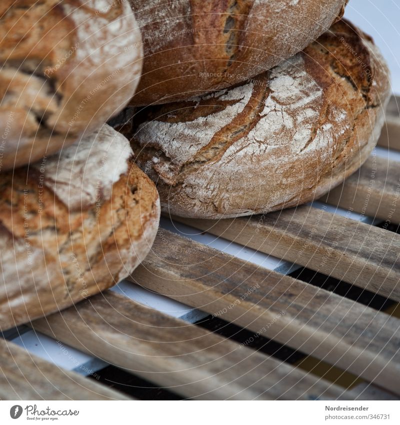 Kruste Lebensmittel Teigwaren Backwaren Brot Ernährung Bioprodukte Vegetarische Ernährung Beruf Handel Handwerk Duft Gesundheit lecker braun Appetit & Hunger