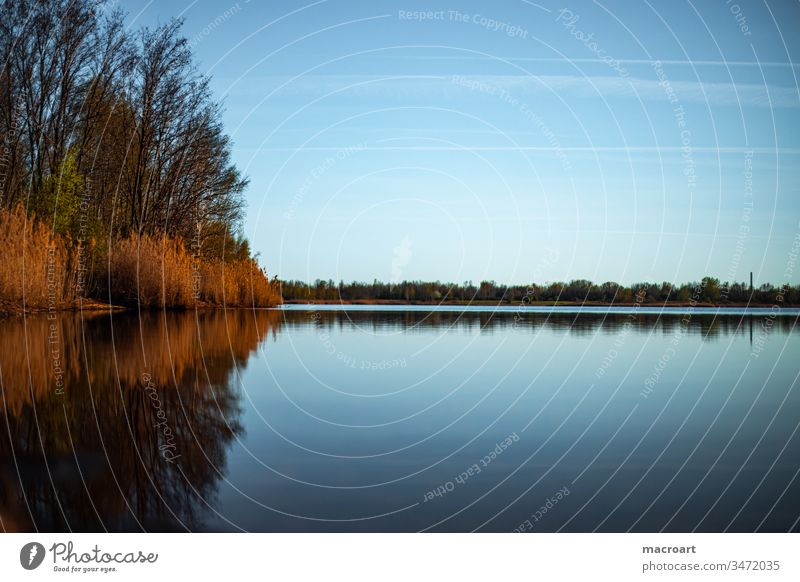 Wallendorfer See wallendorfer see wasser gewässer abendsonne abendrot Sonnenuntergang Abendsonne Gewässer Himmel Abenddämmerung Natur blau Außenaufnahme Küste