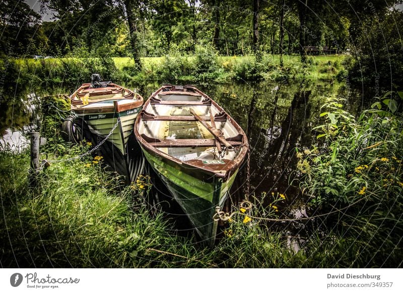 Einsteigen, ablegen, entspannen... Ferien & Urlaub & Reisen Abenteuer Sommer Sommerurlaub Sonne Wellen Natur Landschaft Wasser Frühling Schönes Wetter Pflanze