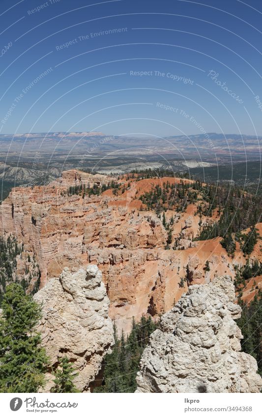 bryce-nationalpark die schönheit der natur Thor einen Blick in die Tasche werfen Abenteuer Wildnis Navajo-Pfad dramatisch Amphitheater Plateau Punkt