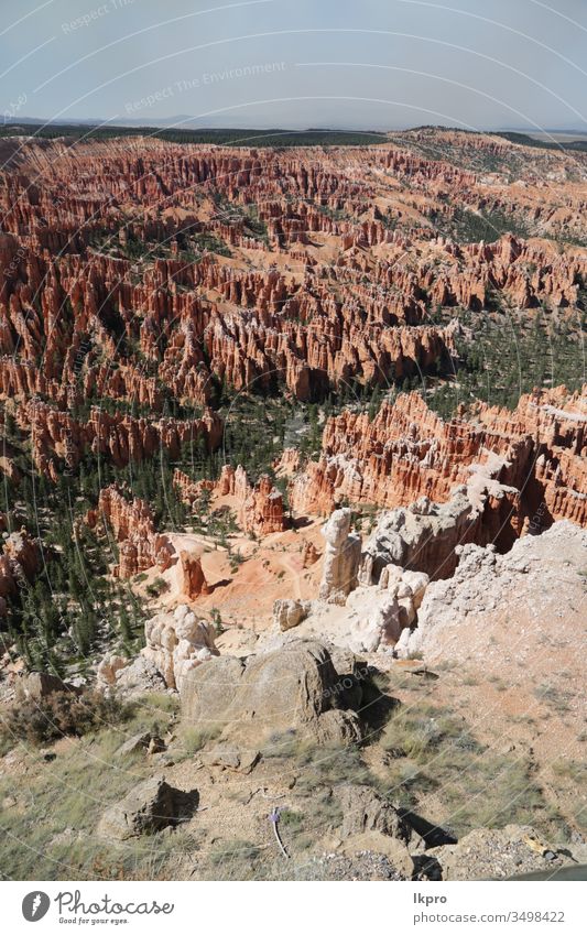 bryce-nationalpark die schönheit der natur Thor einen Blick in die Tasche werfen Abenteuer Wildnis Navajo-Pfad dramatisch Amphitheater Plateau Punkt