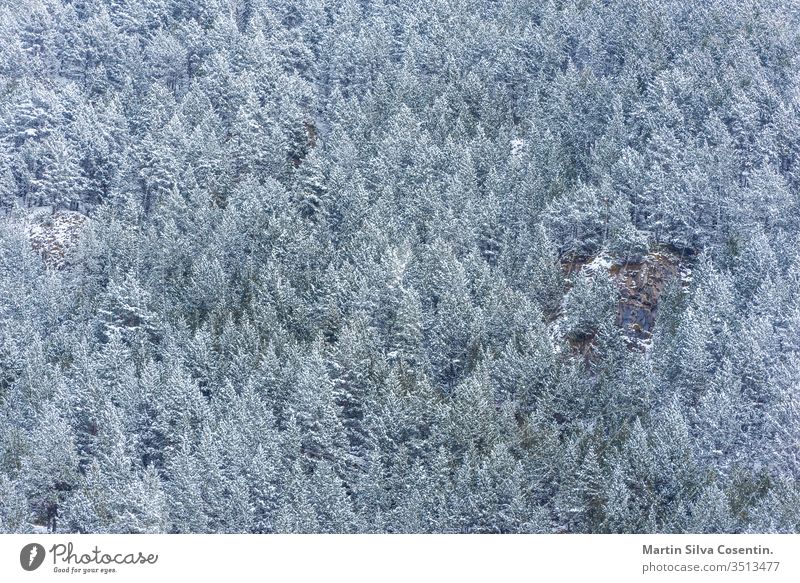 Schneebedeckte Berge nach einem großen Schneefall in Andorra. Alpen Architektur Hintergrund schön blau Gebäude canillo Kirche Großstadt Stadtbild Fahrradfahren