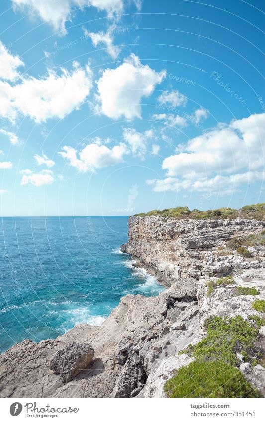 CALA EN TURQUETA - MENORCA Menorca Cala en Turqueta En Turqueta Mittelmeer Balearen Ferien & Urlaub & Reisen Reisefotografie Spanien Idylle Freiheit Postkarte