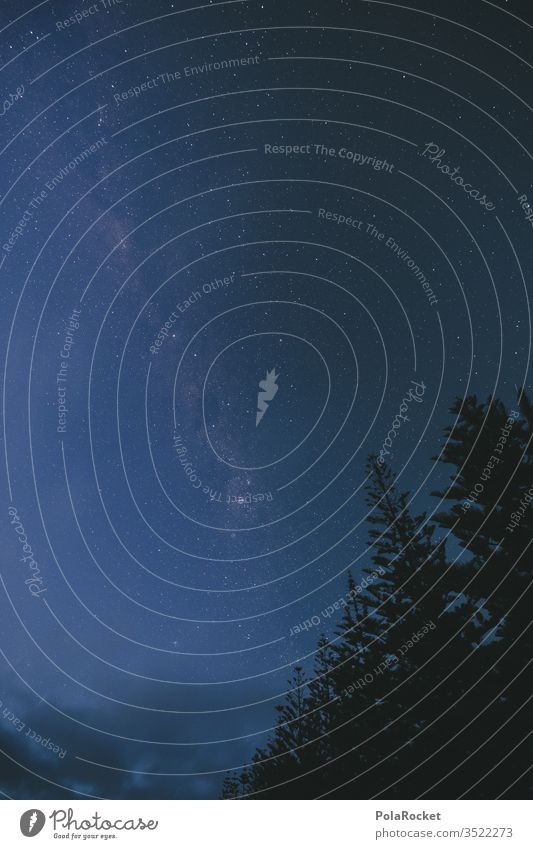 #As# Nachthimmel Himmel Milchstrasse Stern Stern (Symbol) Sternenhimmel Sternbild Sternenhaufen Sternenzelt Langzeitbelichtung Neuseeland Neuseeland Landschaft