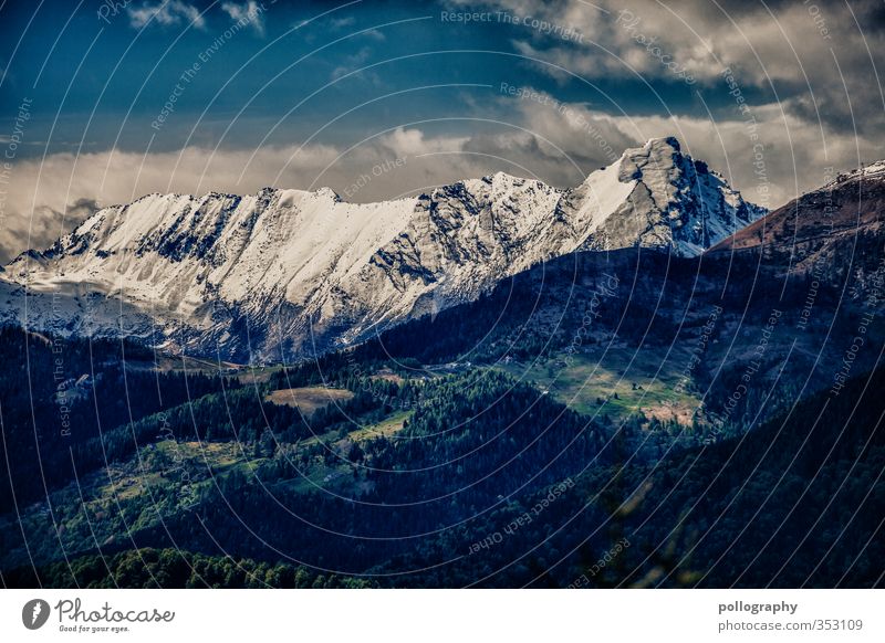 diverse nature 6 Umwelt Natur Landschaft Pflanze Himmel Wolken Sommer Schönes Wetter Schnee Baum Wiese Wald Hügel Felsen Alpen Berge u. Gebirge Gipfel