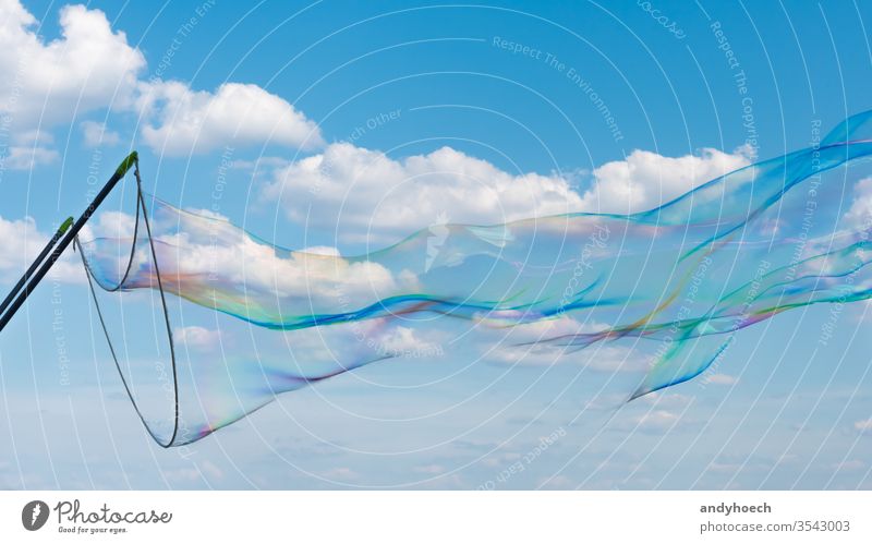 Und hier sind die großen Träume abstrakt Air aqua Hintergrund schön blau hell Schaumblase Kindheit Sauberkeit übersichtlich Cloud Wolken wolkig Farbe