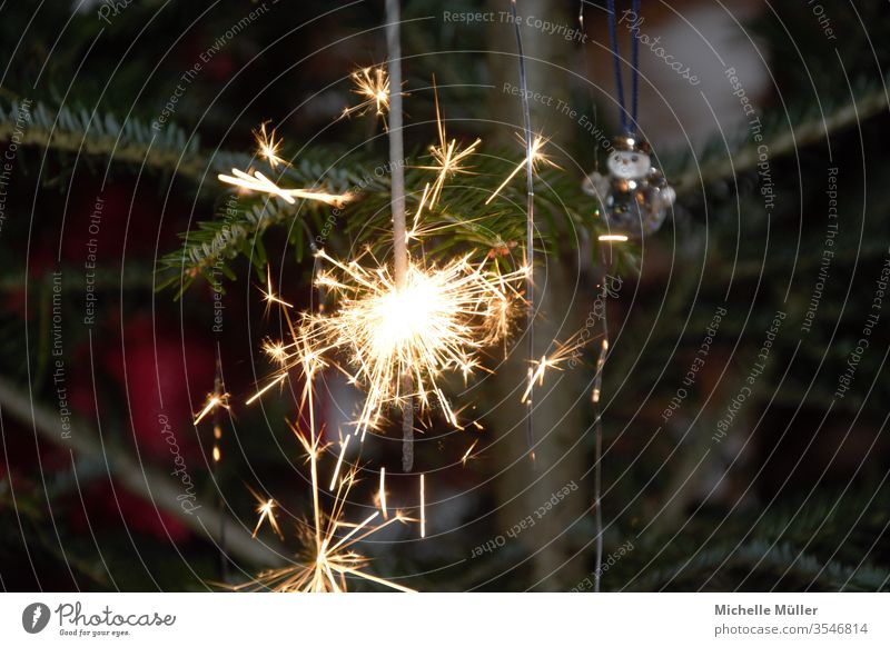 Die Funken sprühen sternwerfer Weihnachten & Advent Dekoration & Verzierung Feste & Feiern Funkenregen festlich