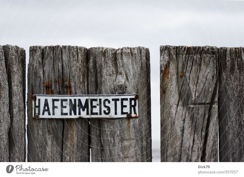 Fällt auch nicht vom Himmel Meer Insel Segeln Wassersport Arbeit & Erwerbstätigkeit Beruf Hafenmeister Karriere Küste Mauer Wand Schifffahrt Jachthafen Balken