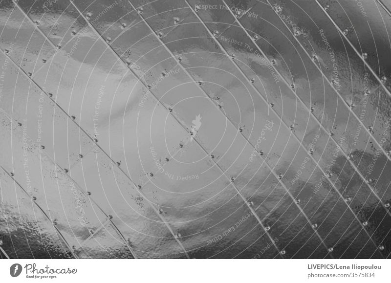 grauer oder aluminiumfarbener Hintergrund für das eigene Layout Aluminium eloxiert Textfreiraum Material Metall fesselnd schrauben Schot Stahl Büchse