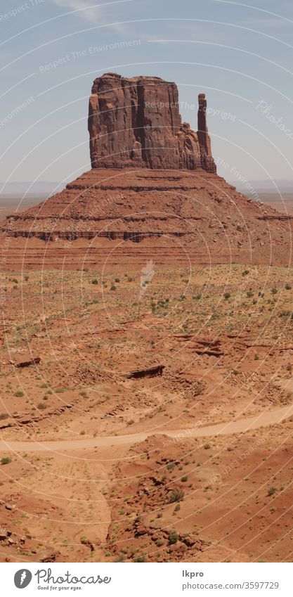 der Denkmal-Talpark Wildnis Reservierung Landschaft Berge u. Gebirge Monument Valley Unschärfe Formation Arizona Utah wüst USA Felsen Westen reisen navajo