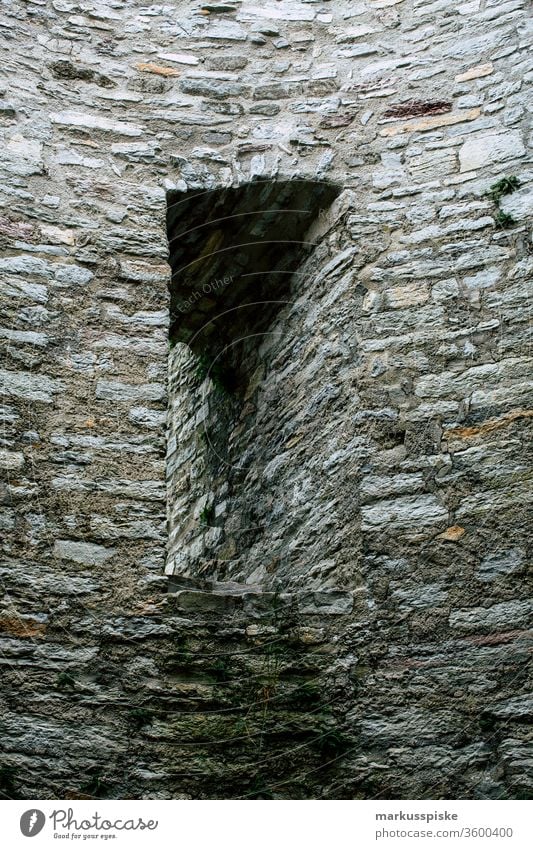 Alte Burgruine Nordeck Steinachtal Oberfranken Bayern Franken Frankenwald Ruine Steine