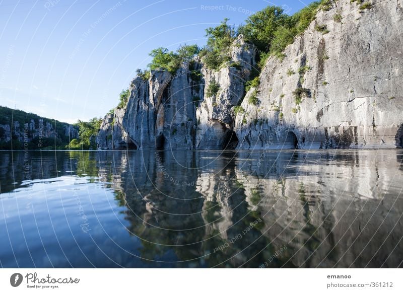 Canyon Ferien & Urlaub & Reisen Tourismus Ausflug Freiheit Sommer Sommerurlaub Wellen Umwelt Natur Landschaft Wasser Himmel Klima Wetter Sträucher Hügel Felsen