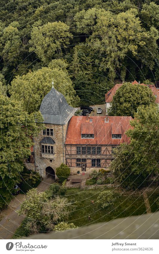 Schloss Schaumburg im Wald Architektur Burg oder Schloss historisch Sehenswürdigkeit Bauwerk alt Außenaufnahme Stein Kultur Mauer Gebäude Wahrzeichen