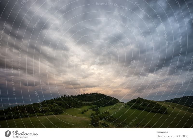 Kaiserstuhl Ferien & Urlaub & Reisen Ausflug Berge u. Gebirge wandern Umwelt Natur Landschaft Pflanze Luft Himmel Wolken Gewitterwolken Klima Wetter