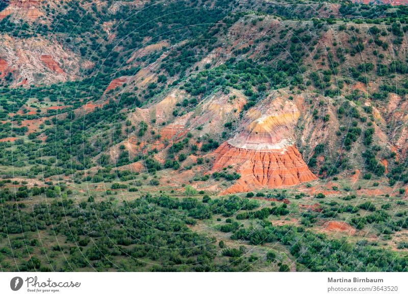 Nahaufnahme im Staatspark Palo Duro Canyon, Texas rot Steine texas natur duro palo Schlucht wüst Landschaft reisen im Freien Natur palo duro-Schlucht Park