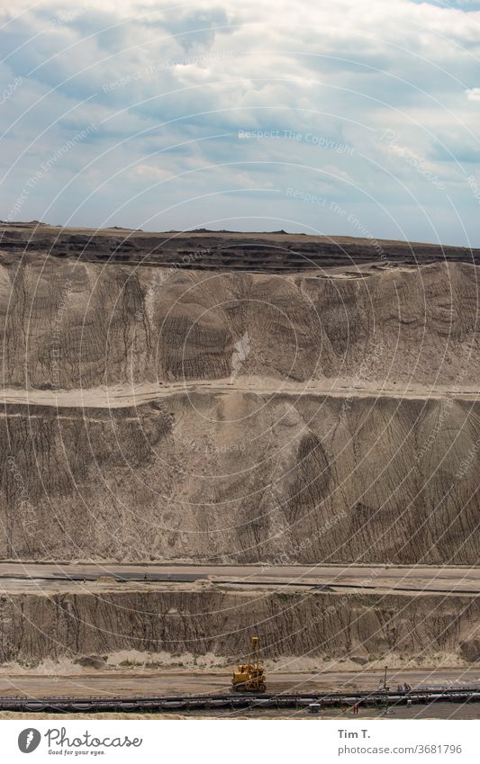 Braunkohle Tagebau Lausitz tagebau Brandenburg Landschaft Außenaufnahme Menschenleer Farbfoto Umwelt Natur Himmel Wolken Horizont Ferne Klima Umweltschutz