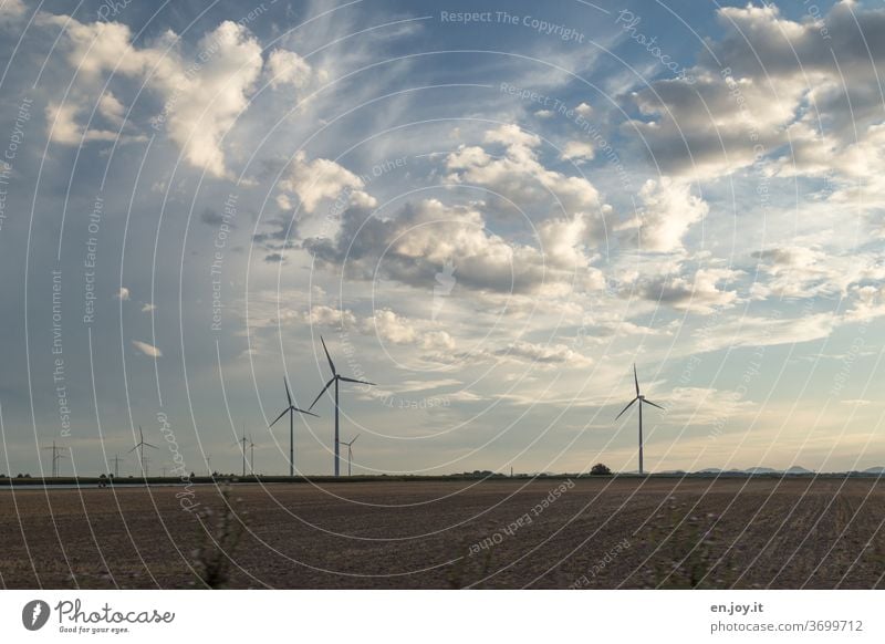 Windräder Windrad Windpark Windkraftanlage Windmühle Energie Energiewirtschaft Energiekrise Energieeffizienz Energiewende Strom Stromverbrauch Stromversorgung