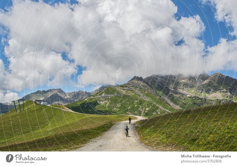 Bergpanorama Tirol, Österreich Serfaus Fiss Ladis Alpen Berge u. Gebirge Gipfel Landschaft Natur Ferien & Urlaub & Reisen Bundesland Tirol Panorama (Aussicht)