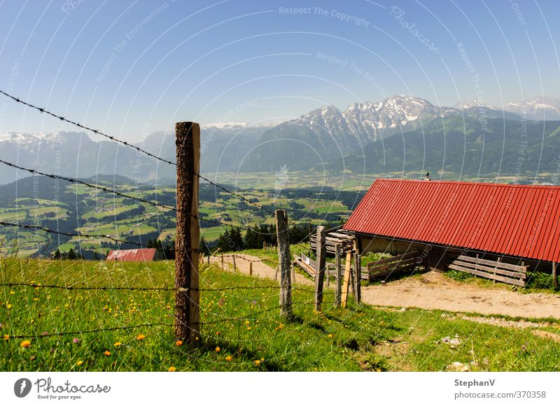 Almhütte - Schlenkenalm Erholung ruhig Ferien & Urlaub & Reisen Tourismus Ausflug Ferne Sommer Sommerurlaub Berge u. Gebirge wandern Landwirtschaft