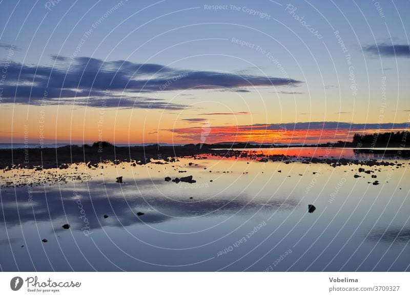 Abend am Meer sonnenuntergang abend meer natur see abends abendsonne sonnenstrahl sonnenstrahlen romantisch wolke ozean wolken abendhimmel rot waser spiegelung