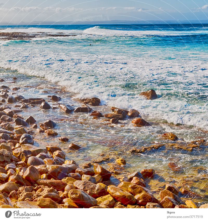 in südafrika sky ozean reserve Afrika Süden tsitsikamma Park national MEER Natur Meer Bierschaum Route Kap Wasser Landschaft Knysna Strand Fluss Unschärfe Küste