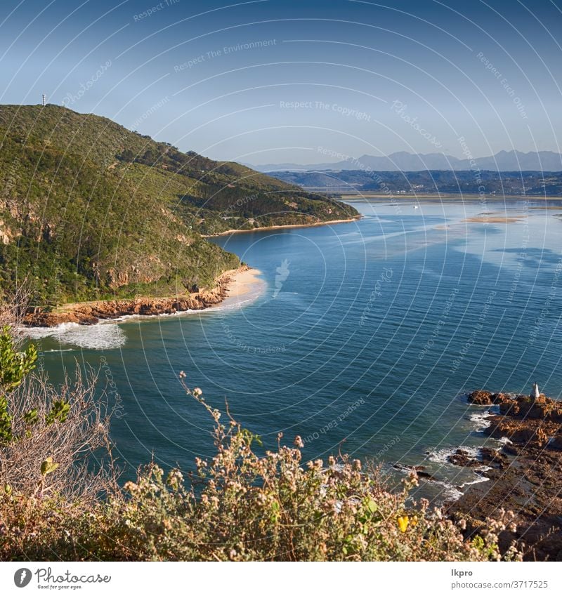 in südafrika himmel ozean Afrika Süden tsitsikamma Park national MEER Natur Meer Garten Route Kap Wasser Landschaft Knysna Strand Fluss Western Küste reisen