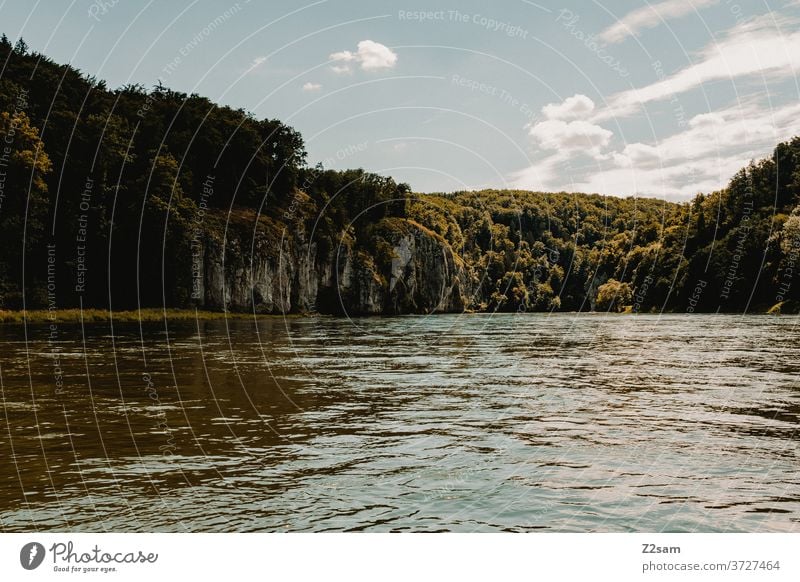 Donaudurchbruch / Kehlheim donaudurchbruch kehlheim wasser fluss natur umwelt wahrzeichen sehenswürdigkeit kloster weltenburg himmel blau bayern urlaub ferien