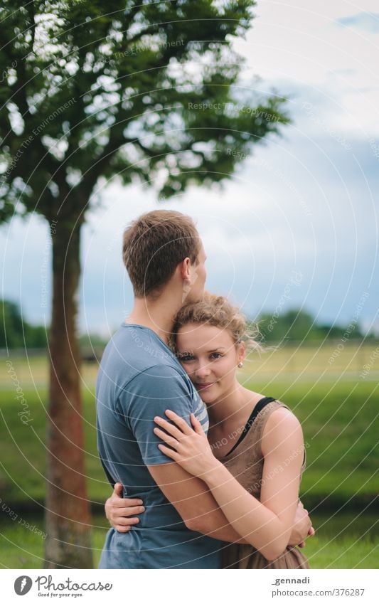 A+H=<3 Mensch maskulin feminin Junge Frau Jugendliche Junger Mann Erwachsene Körper 2 18-30 Jahre Lächeln schön Glück Fröhlichkeit Zufriedenheit