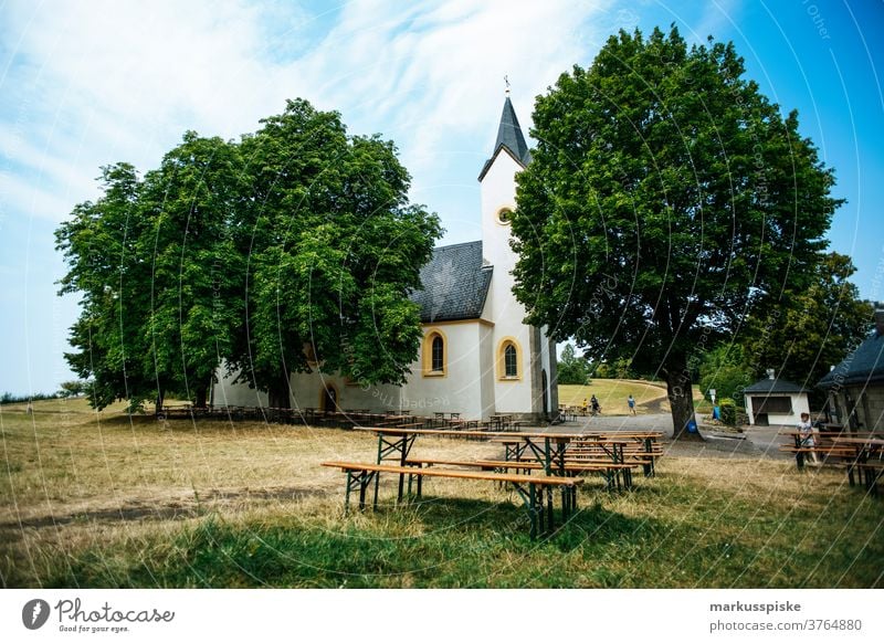 Adelgundiskapelle Staffelberg Staffelberg Kapelle Oberfranken Obermain Gottesgarten Bad Staffelstein Berg Kultstätte Brauchtum Religion Wanderziel Wandern