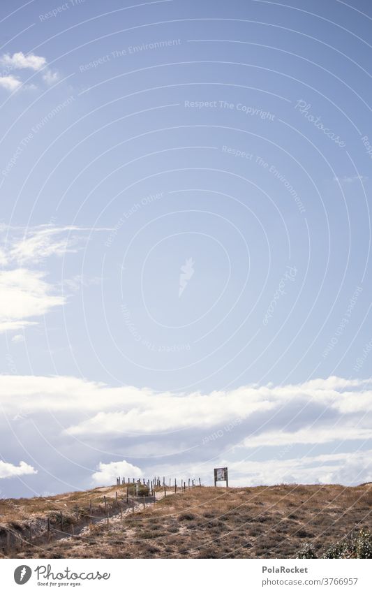 #A# Hinter der Düne Dünengras Küste Küstenlinie Frankreich Natur Strand Landschaft Himmel Erholung Außenaufnahme Nordsee