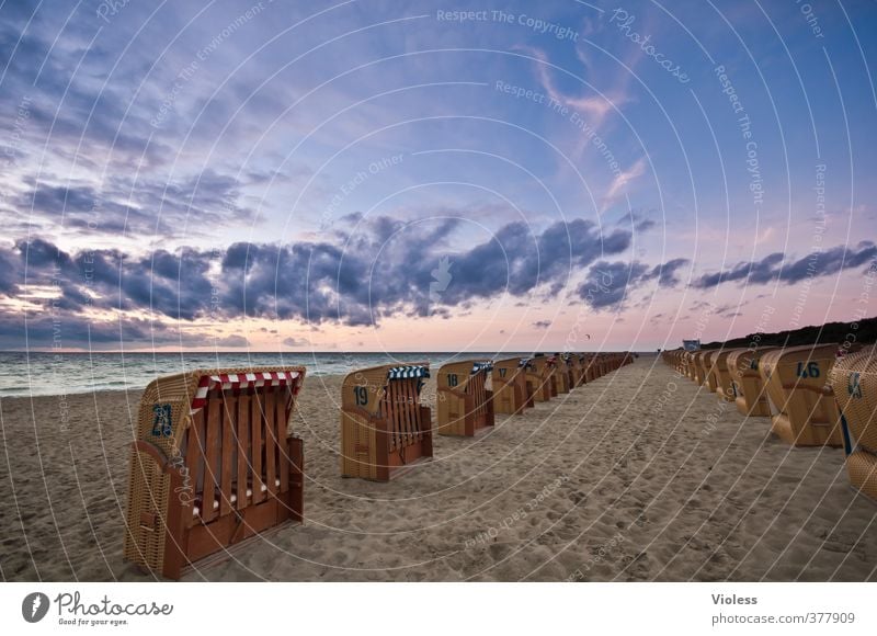 standby.... Ferien & Urlaub & Reisen Sommer Strand Meer Wellen Sand Himmel Wolken Sonne Sonnenaufgang Sonnenuntergang Sonnenlicht Küste Ostsee Erholung Romantik