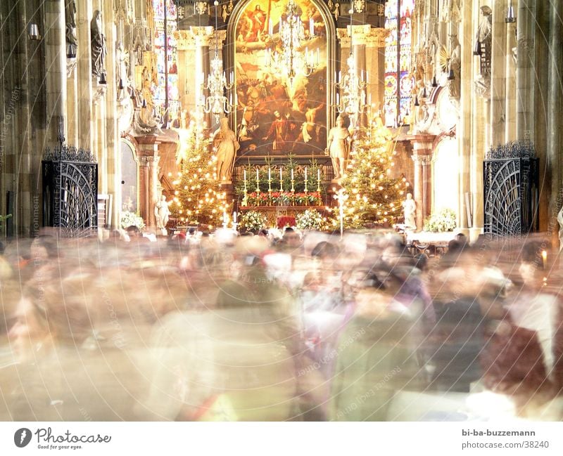 Dom Altar Freizeit & Hobby Religion & Glaube Mensch Bewegung Unschärfe