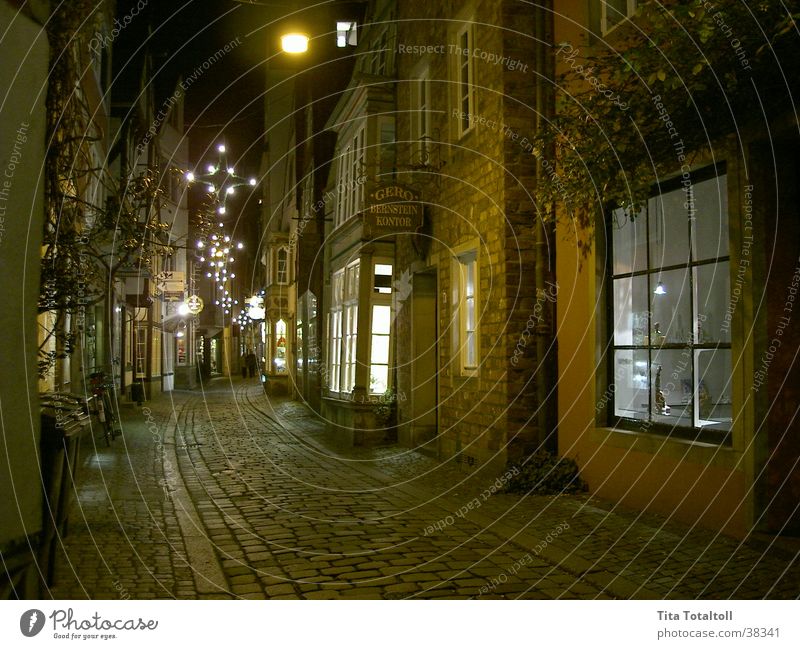 schnoor Der Schnoor Bremen Gasse Winter Architektur stadtkern kleine straße