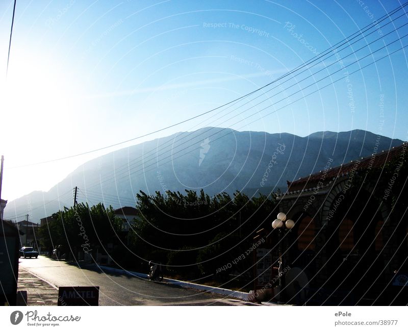 Der Berg ruft Samos Ferien & Urlaub & Reisen Berge u. Gebirge Blauer Himmel