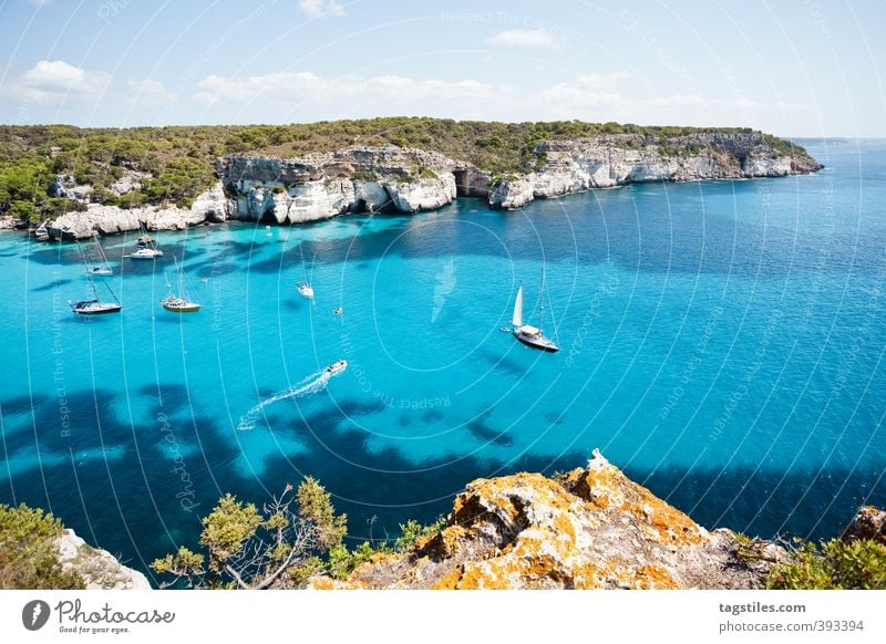 CALA MACARELLA - BALEAREN Menorca Cala Macarella Cala Macarelleta Mittelmeer Balearen himmlisch paradiesisch Spanien Ferien & Urlaub & Reisen Reisefotografie