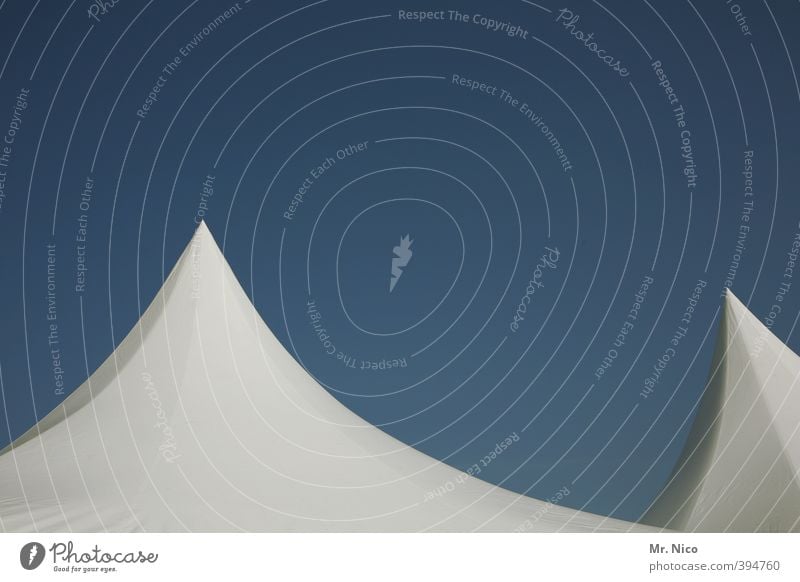 Himmelszelt Lifestyle Entertainment Veranstaltung Bar Cocktailbar Lounge clubbing Feste & Feiern Jahrmarkt Hochzeit Wolkenloser Himmel Spitze weiß Zelt