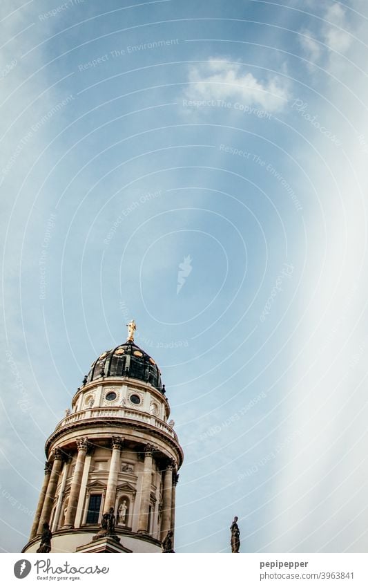 Berliner Dom Hauptstadt Außenaufnahme Architektur Sehenswürdigkeit Bauwerk Gebäude Himmel Tourismus Deutschland Berlin-Mitte Stadtzentrum Wahrzeichen Kirche