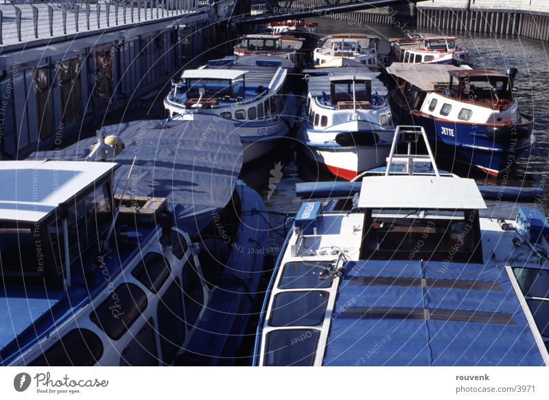 Hamburger Barkassen Wasserfahrzeug Hafen