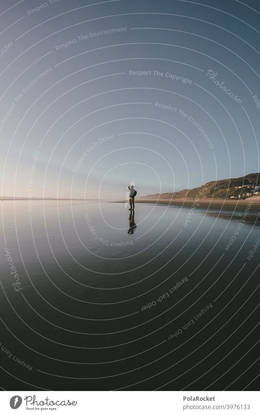 #AS# Strandfotograf II vom SchlaWIENER Wegweiser Strukturen & Formen endlos weite Natur Küste Sommerurlaub Farbfoto Meer Menschenleer Außenaufnahme Tag