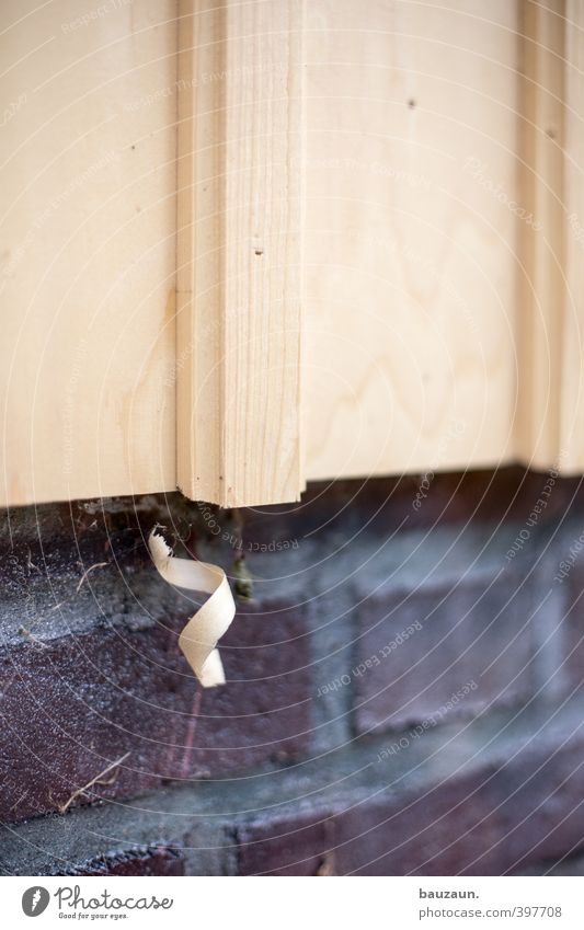 ut köln | zollstock | locke. heimwerken Wohnung Renovieren Handwerker Baustelle Haus Hütte Bauwerk Gebäude Mauer Wand Fassade Stein Holz bauen Farbfoto