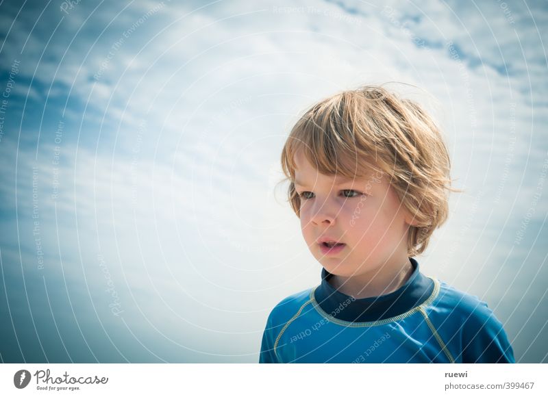 Hang loose Freude Freizeit & Hobby Spielen Sport Wassersport Surfen Windsurfing Kindererziehung lernen Mensch maskulin Junge Kindheit 1 3-8 Jahre Umwelt Himmel