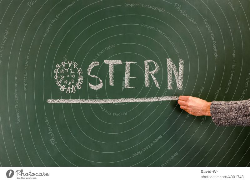 Ostern und Corona coronavirus Osterzeit Lockdown pandemie Infektionsgefahr Ansteckend Virus mutation Zusammensein Gefahr ansteckungsgefahr