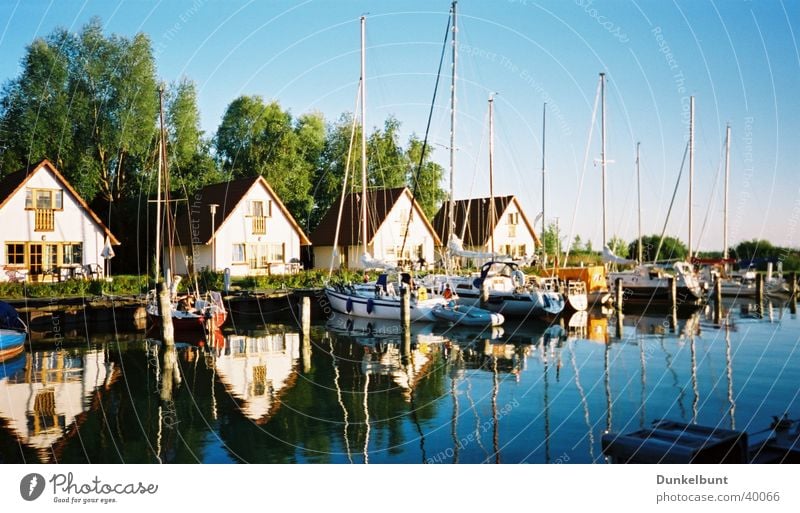 Spiegelung Meer Wasserfahrzeug Wasserspiegelung Schifffahrt Bungalows