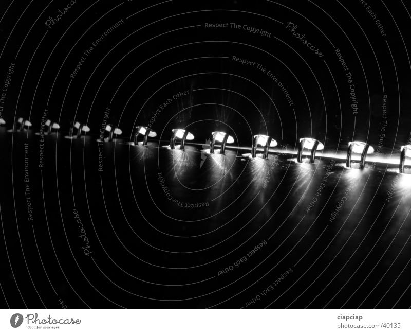 Aktenordner Papier Licht schwarz Strukturen & Formen Schatten