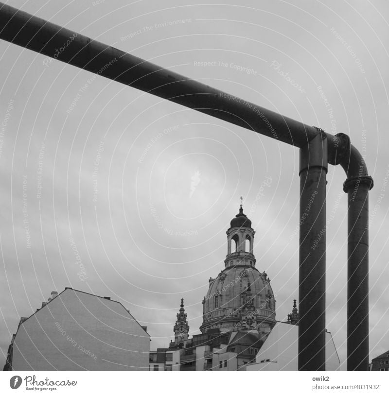 Stadtentwässerung Sehenswürdigkeit Stadtzentrum Deutschland Altstadt Bauwerk Gebäude Architektur Skyline Kirche Himmel Wolken groß Wahrzeichen Gotteshäuser