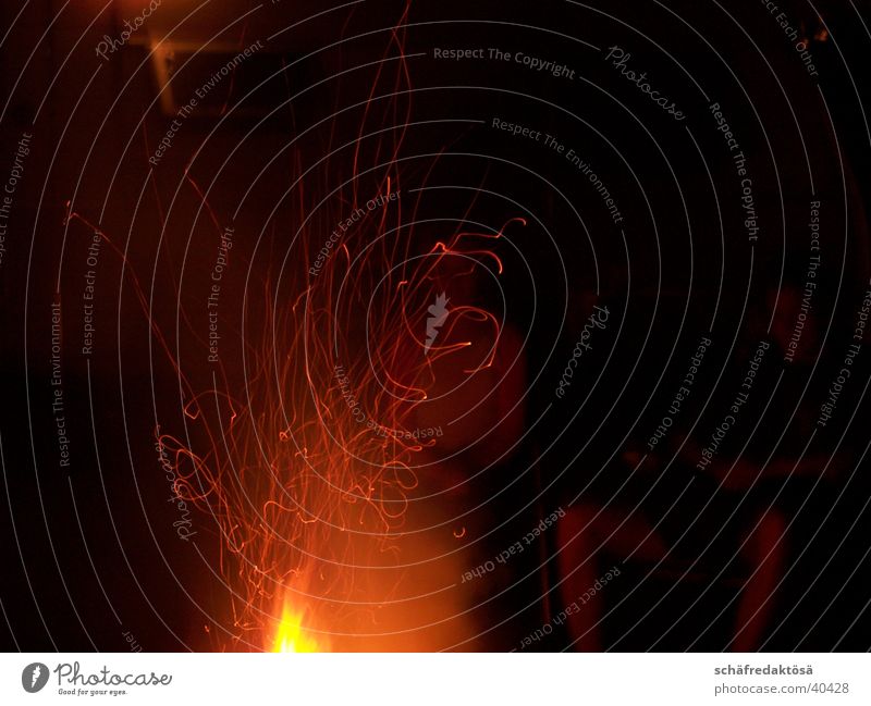 Feuer Brand rot Romantik Physik Feuerstelle Wärme Flamme